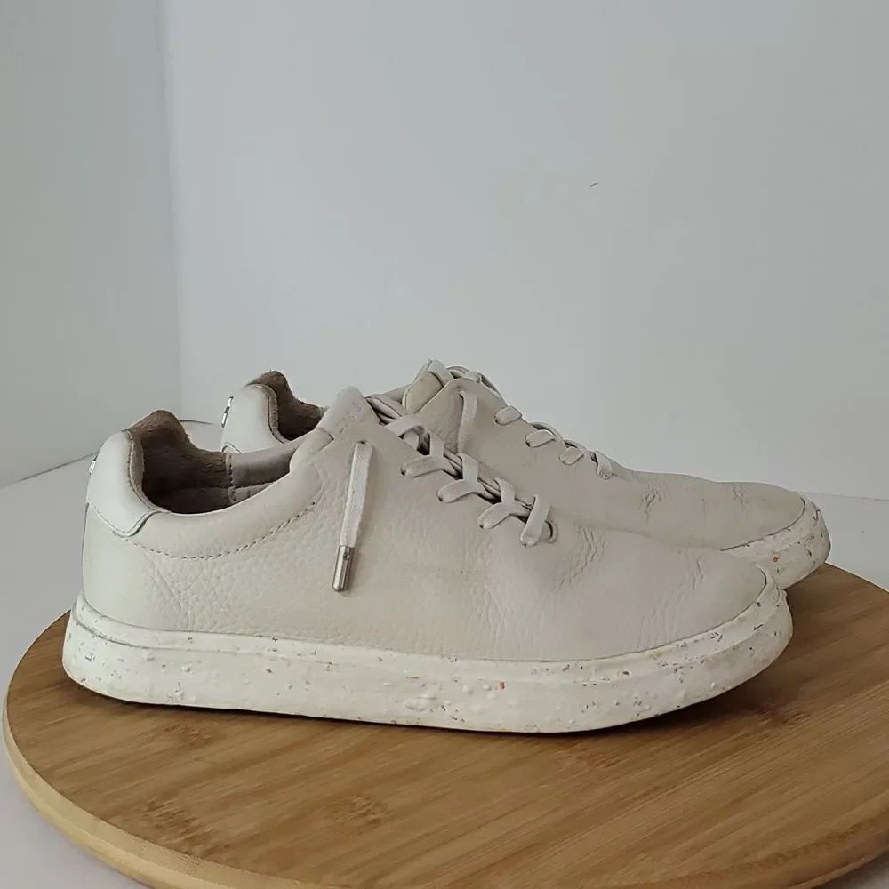 rag & bone RB1 Revival Textured Leather Sneakers Women's Size 36 US 6